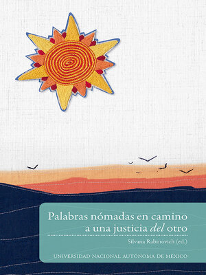 cover image of Palabras nómadas en camino a una justicia del otro